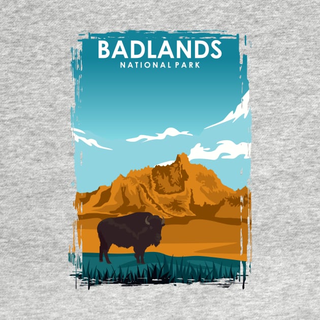 Badlands National Park by jornvanhezik